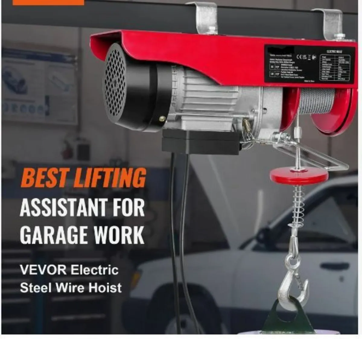 Electric Hoist, 249.5 kg Lifting Capacity - Image 3