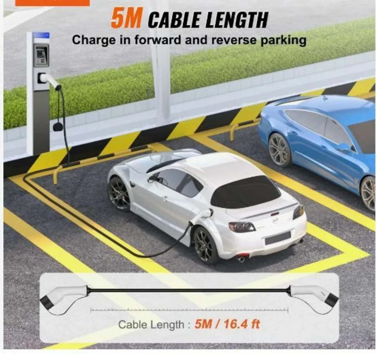 Type 2 to Type 2 EV Charging Cable - Image 3