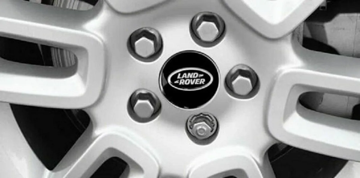 4 x Land Rover 63mm Centre Caps - FREE POST - Image 1