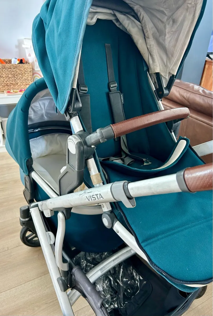 Double Buggy Uppababy Vista - Image 1