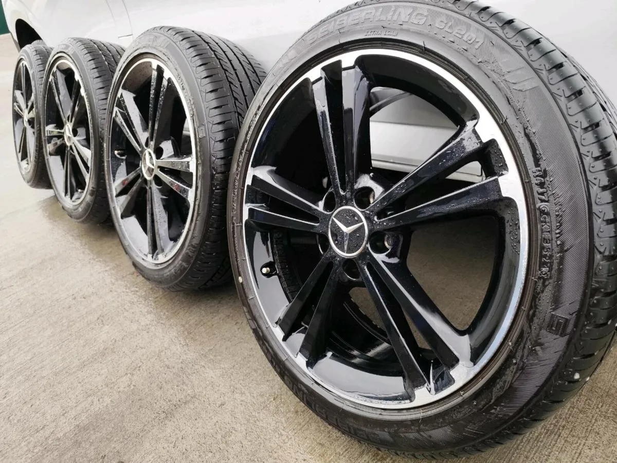 18" Mercedes alloy wheels - Image 1