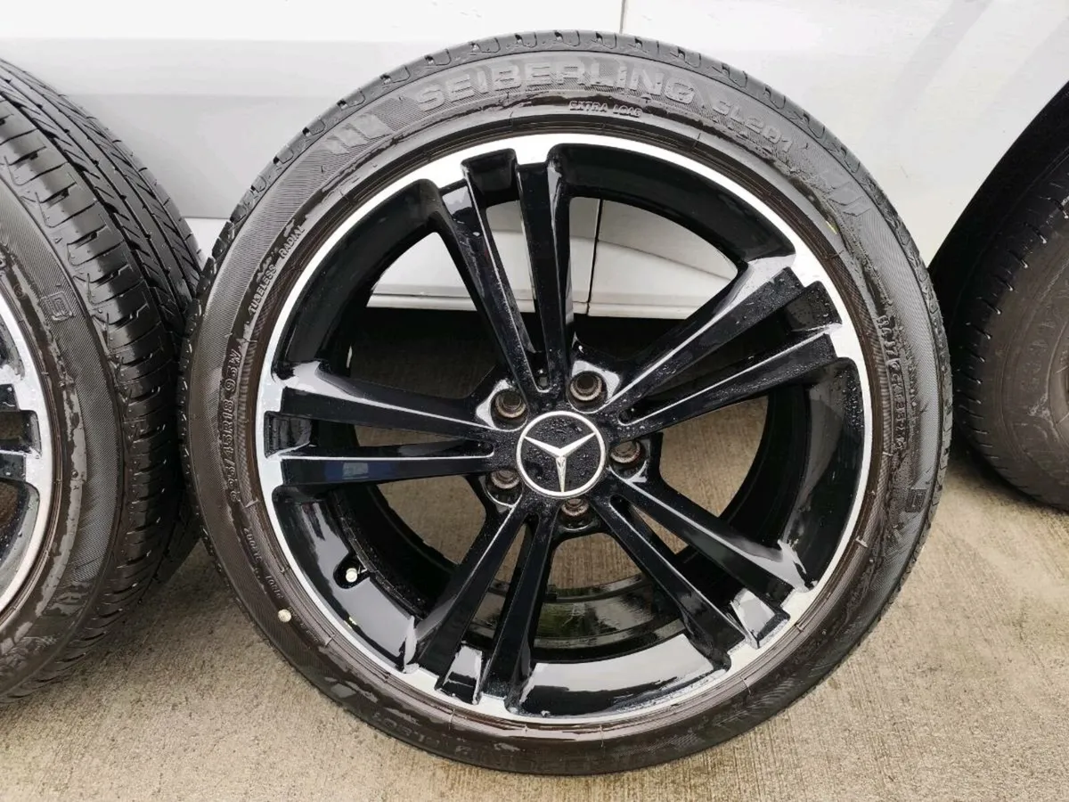 18" Mercedes alloy wheels - Image 2
