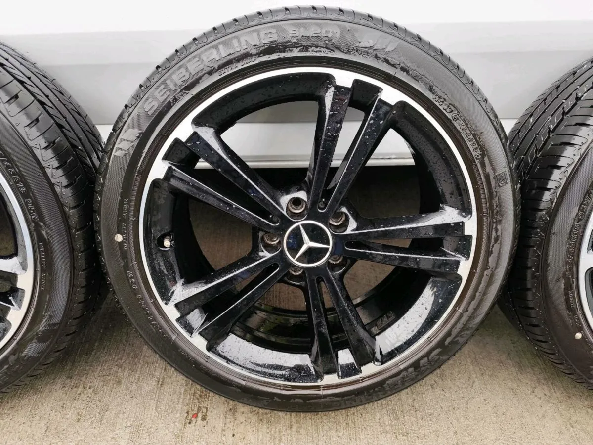 18" Mercedes alloy wheels - Image 3