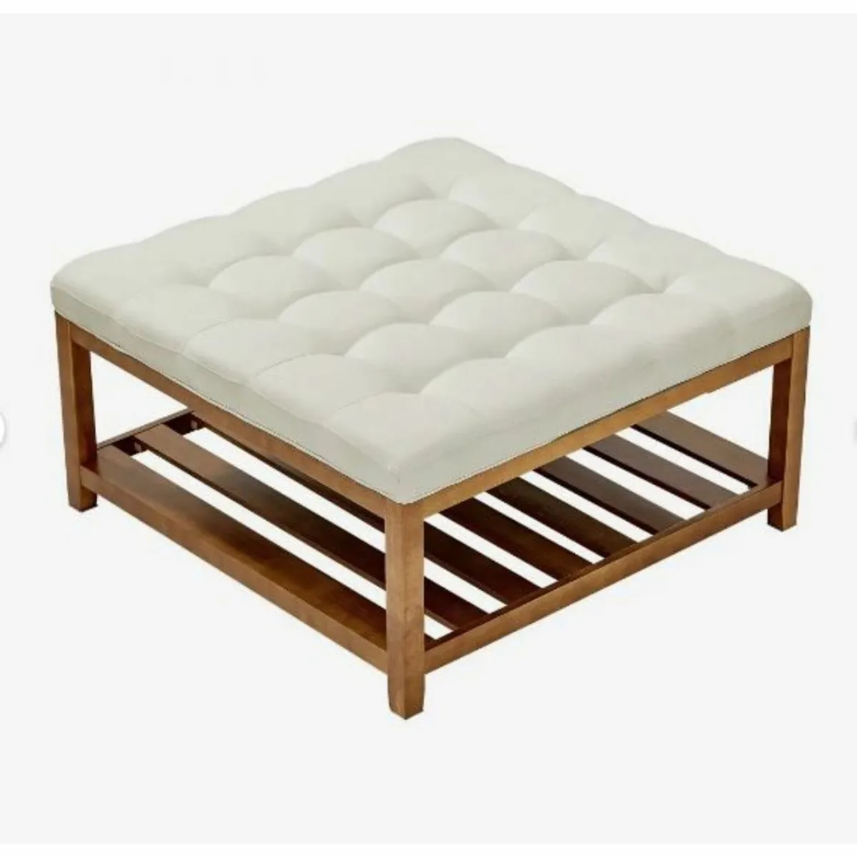 Large Square Ottoman Coffee Table - Image 1