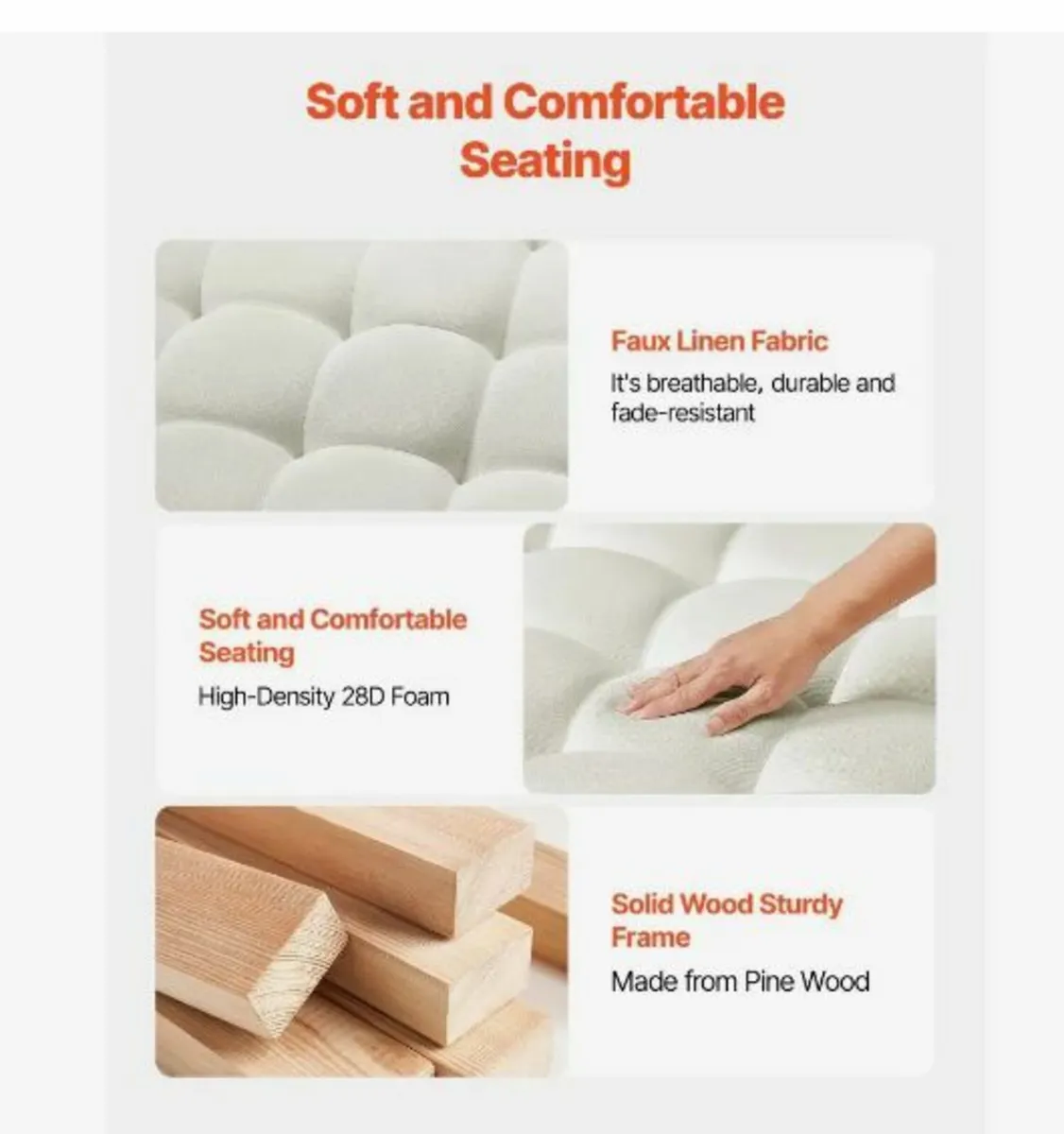 Large Square Ottoman Coffee Table - Image 4