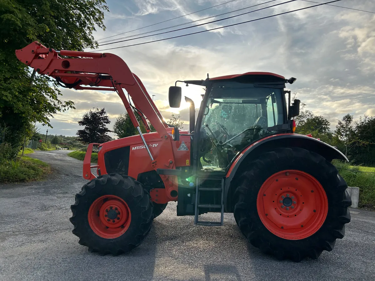 2018 Kubota M115GX with Loader - Image 4