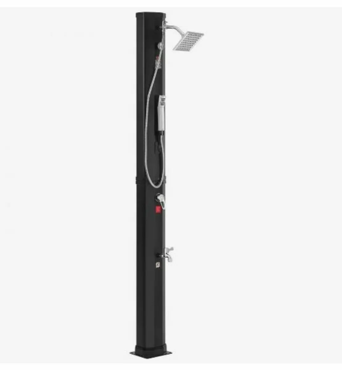 Outdoor Solar Heated Shower, 40L - Image 1