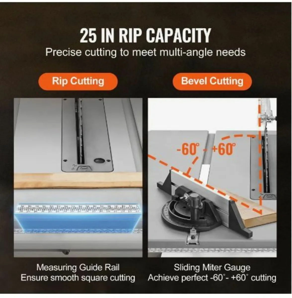 1800 W Table Saw Electric Cutting Machine - Image 3