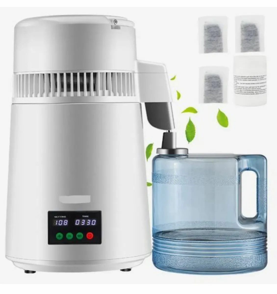 4L Water Distiller 1L/H Distilled Water - Image 1