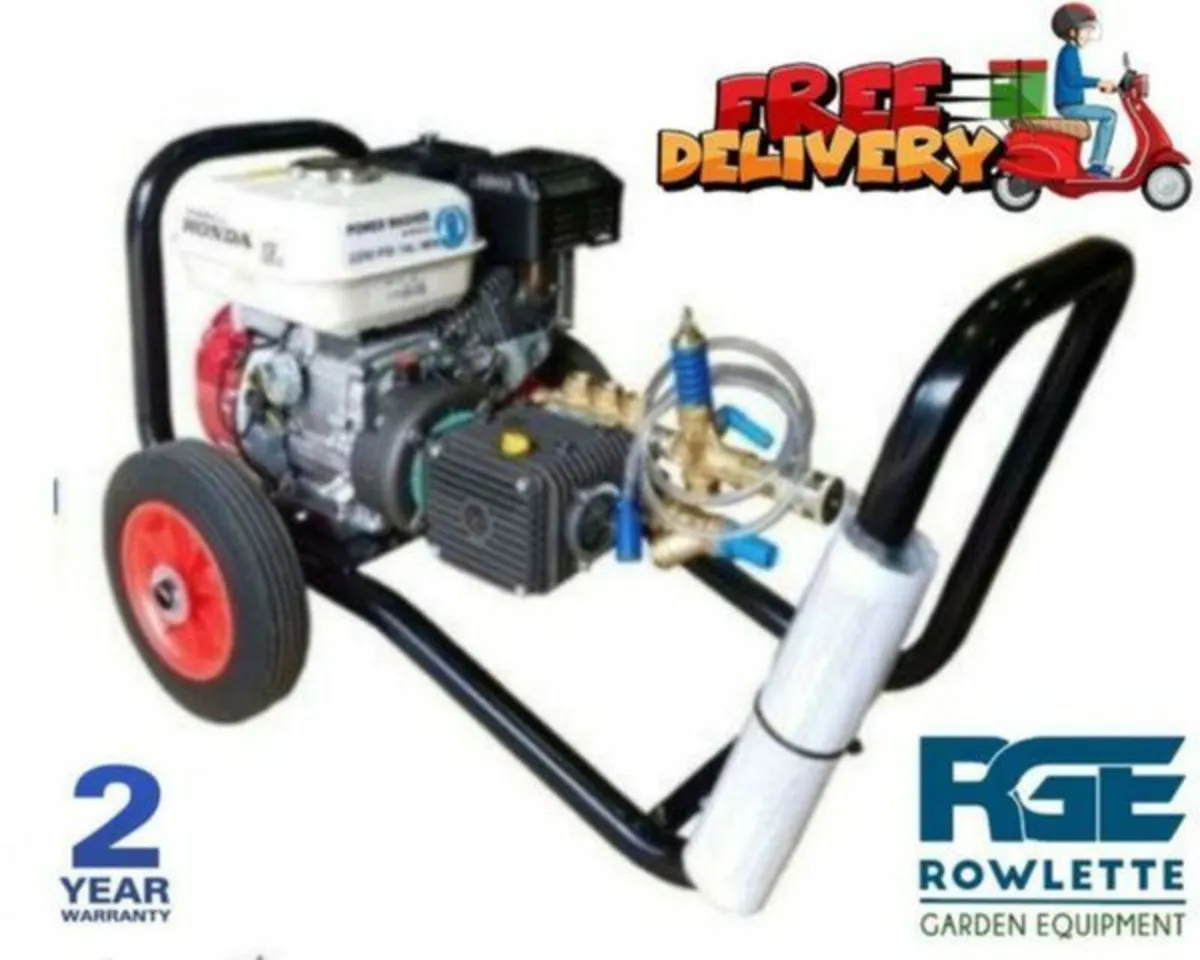 Honda GX200 6.5 HP Washer, 2200 PSI, 14LPM - Image 1