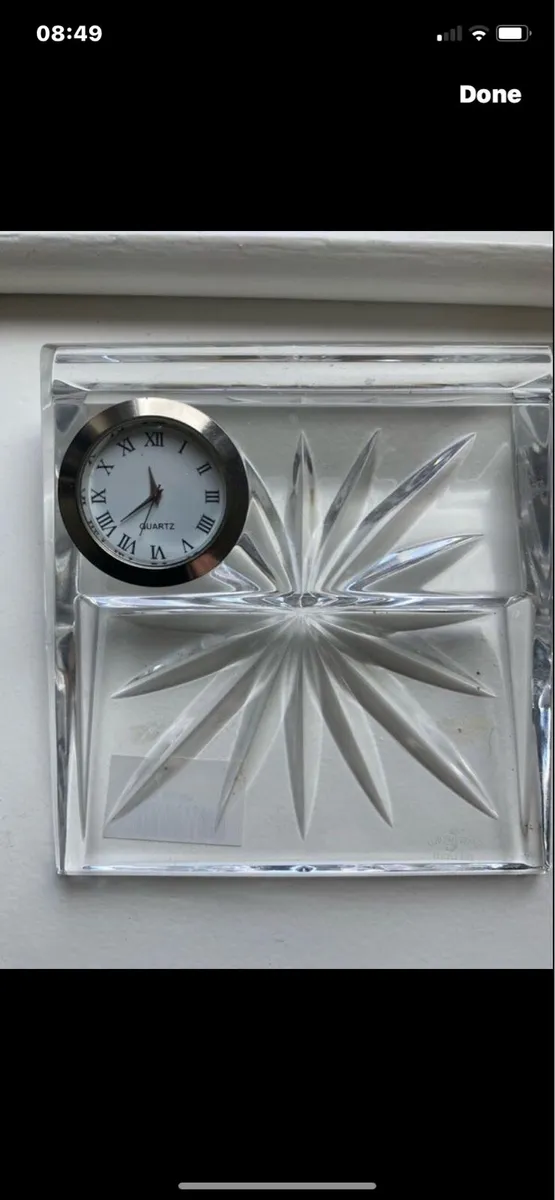 Waterford Crystal Desk Set - Image 1