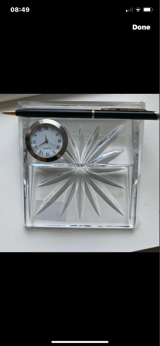 Waterford Crystal Desk Set - Image 3