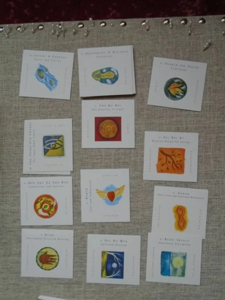 Reiki book and cards set, Gift, Oracle cards - Image 3