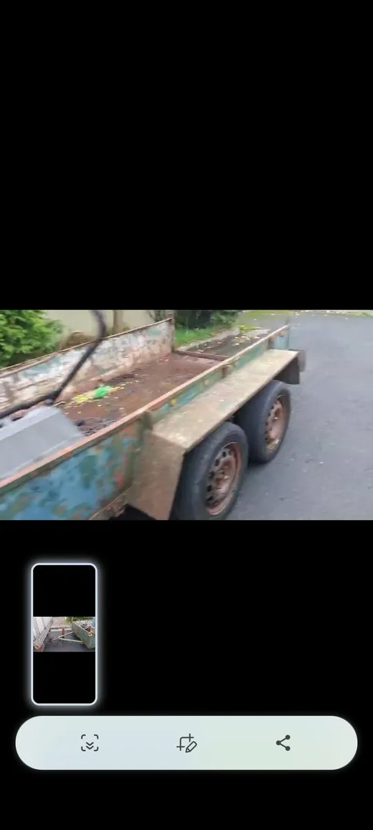 twin wheel trailer needs tlc - Image 2