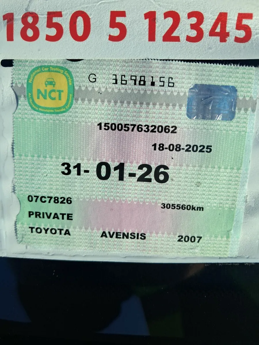 Toyota Avensis 2007 - Image 2