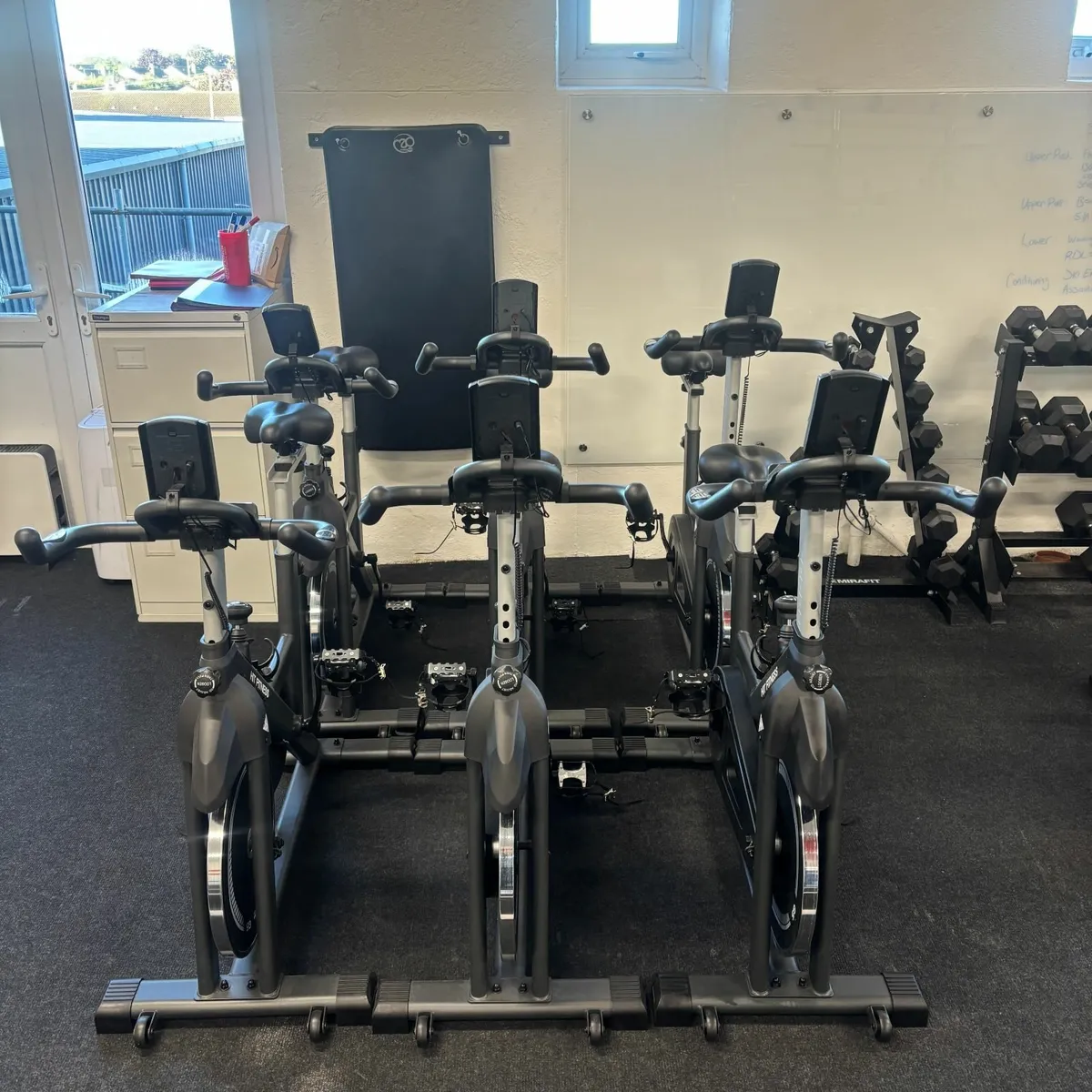 6x G5 HIT FITNESS SPIN BIKES - Image 1
