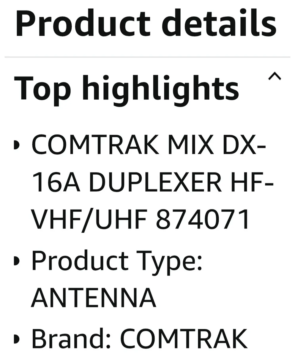 Duplexer or diplexer for ham radio scanner radio - Image 3