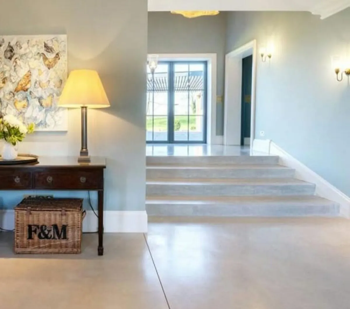 Polished concrete finishes