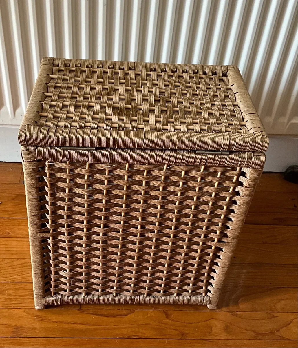 Wicker Storage Laundry/Storage Basket - Image 4