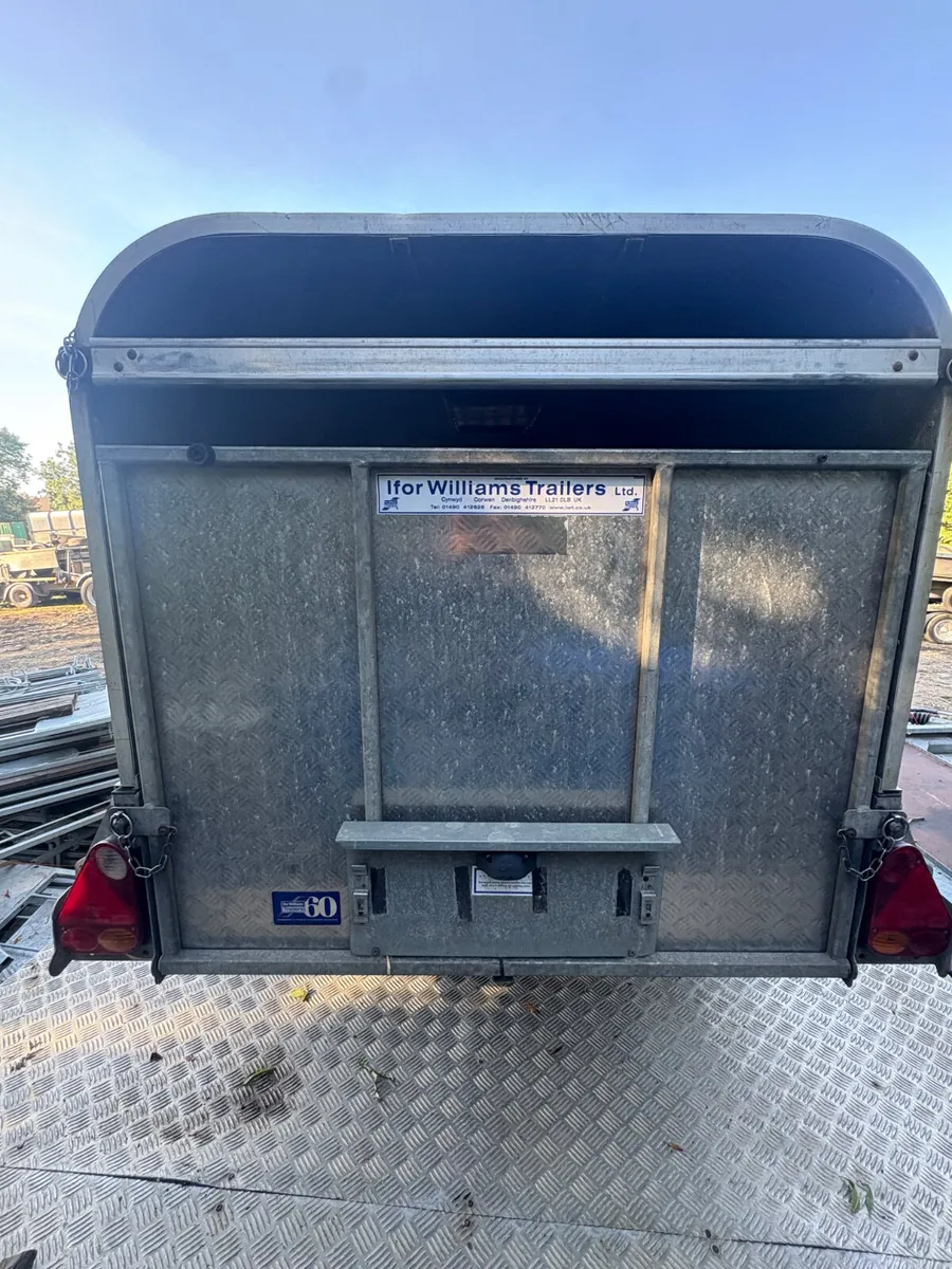 2018 Ifor Williams p7e sheep / calf trailer - Image 3