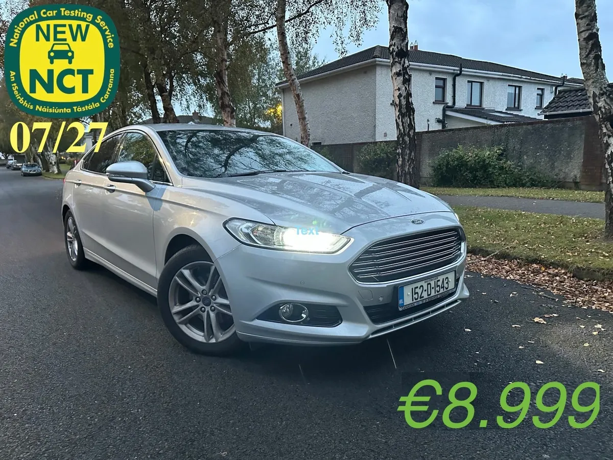 Mondeo New Nct Tax low km's full service history - Image 1