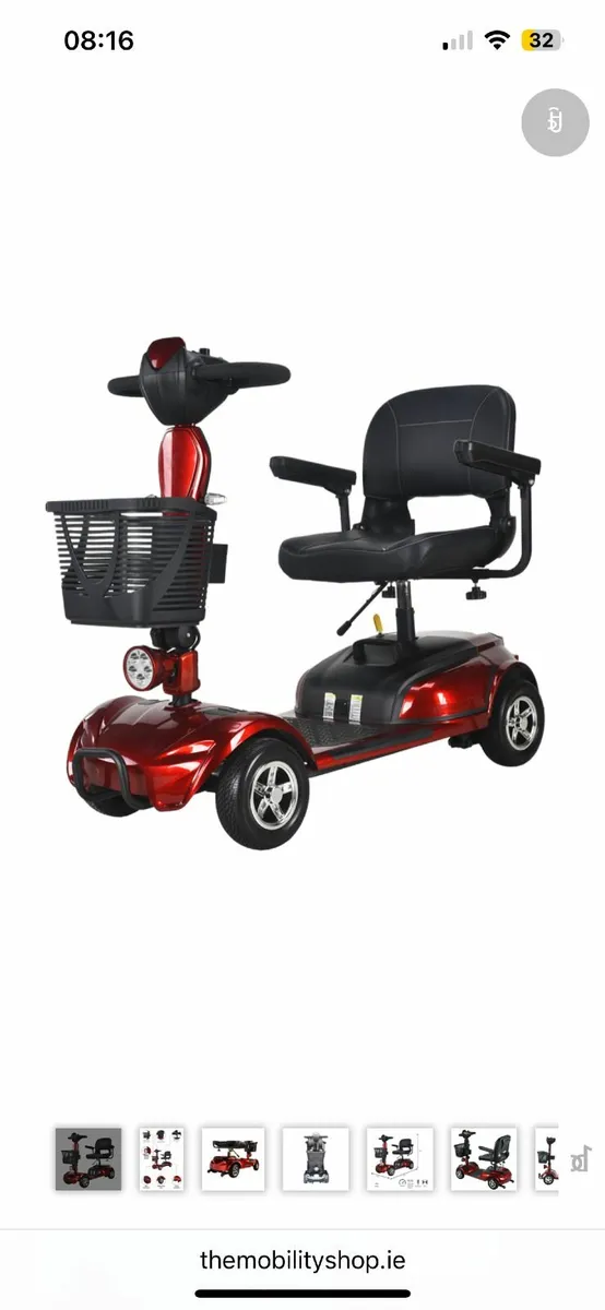 4 month old mobility scooter - Image 1