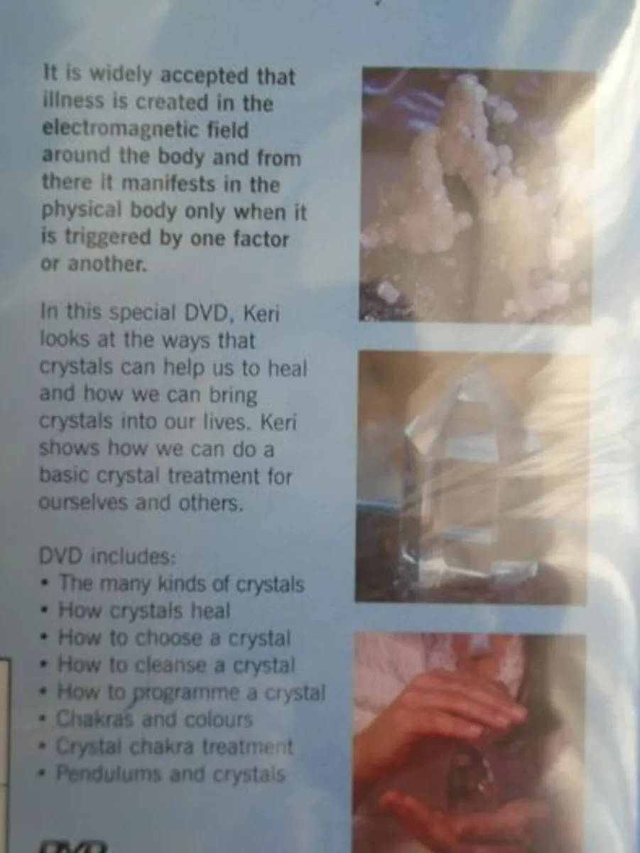Crystal healing DVD, DVD. Crystals - Image 2