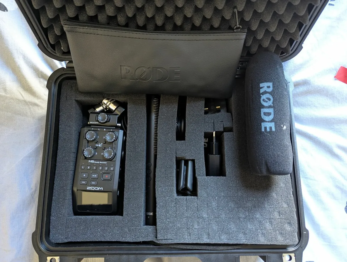 Zoom H6 Audio Recorder and Audio Starter Kit - Image 1