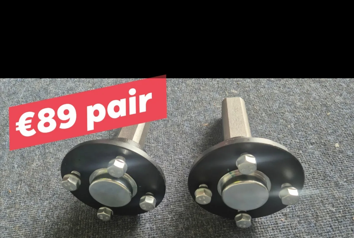 Stubs €89 pair jockey wheel with clamp €29 - Image 1
