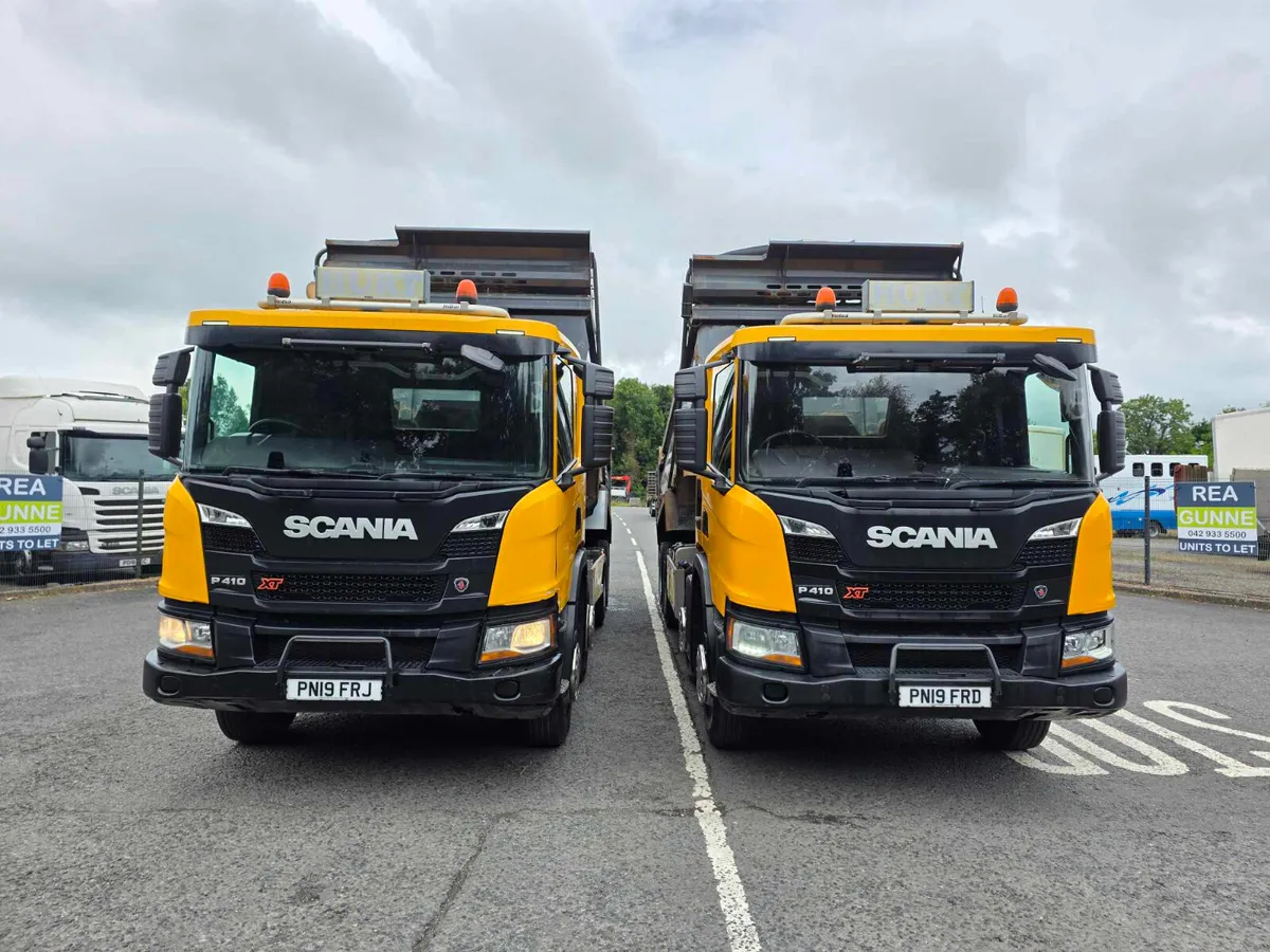 2019 Scania P410 XT 8X4 Tipper with Thompson Steel - Image 2