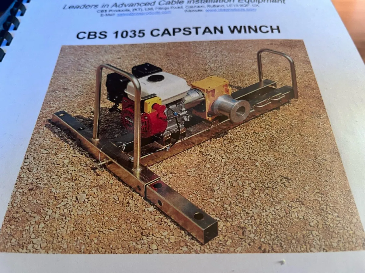 CBS 1035 capstan winch - Image 1
