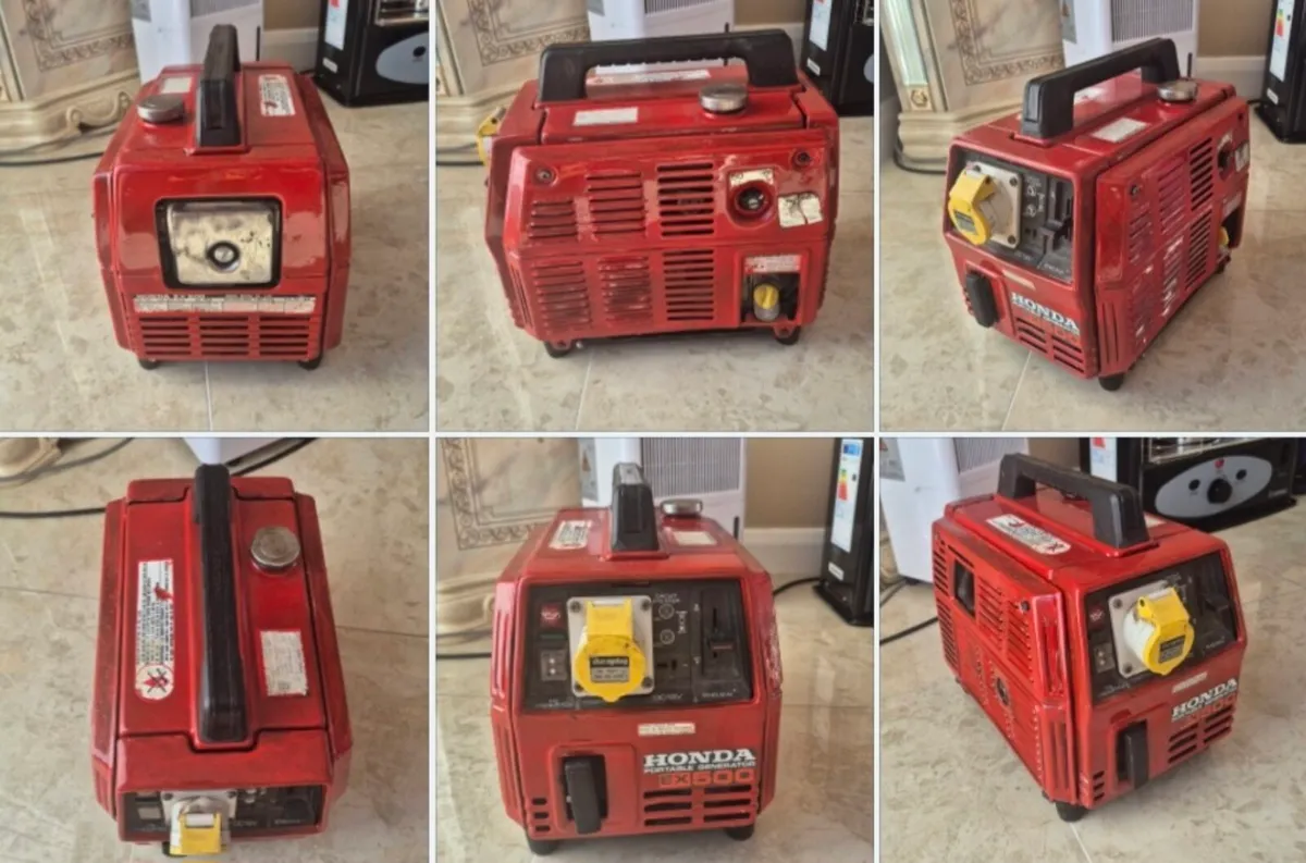 HONDA EX500 PETROL PORTABLE GENERATOR. 110V WORKIN - Image 1