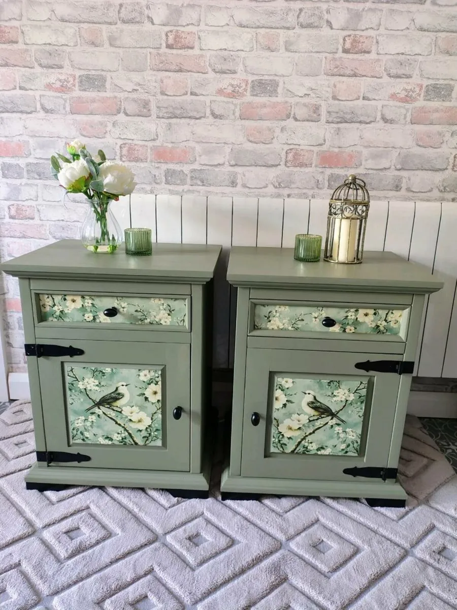 Bedside Lockers - Image 1