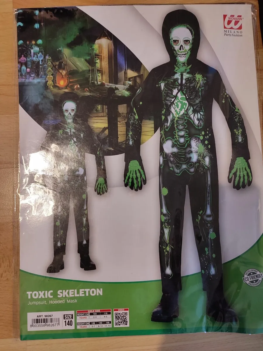 TOXIC SKELETON COSTUME - Image 3