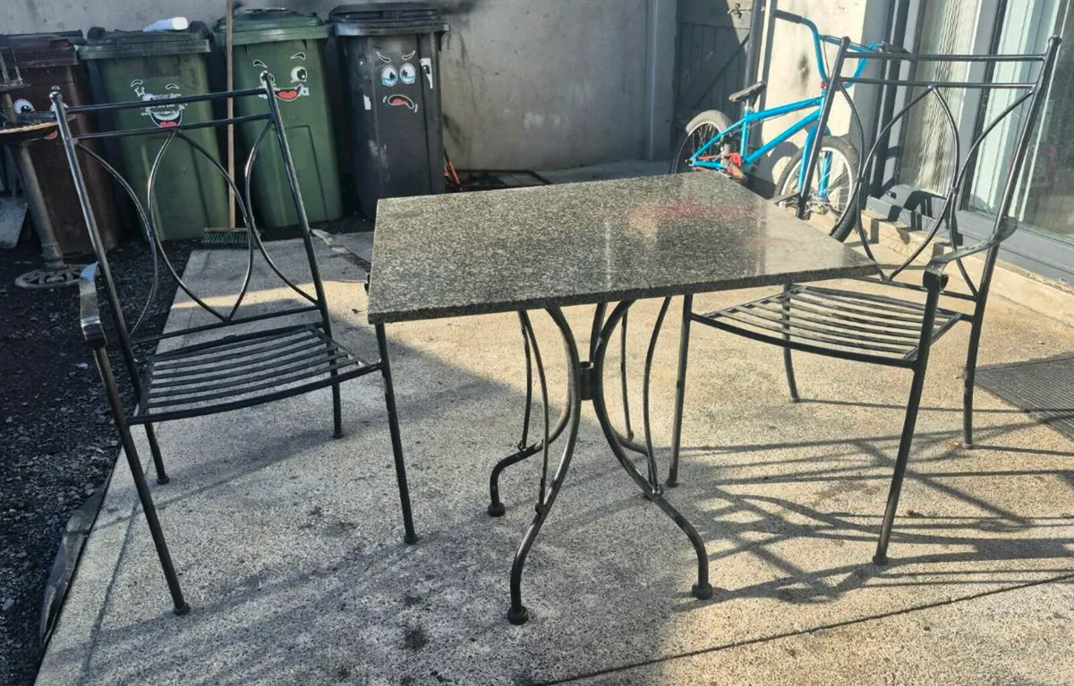 garden table and 2  garden chairs 
Dublin15 - Image 2