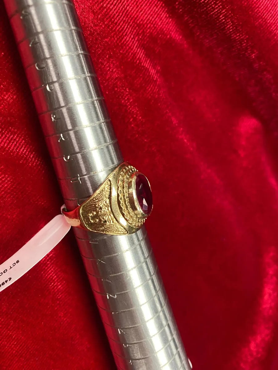 9k Gold College Ring 9ct - Image 4