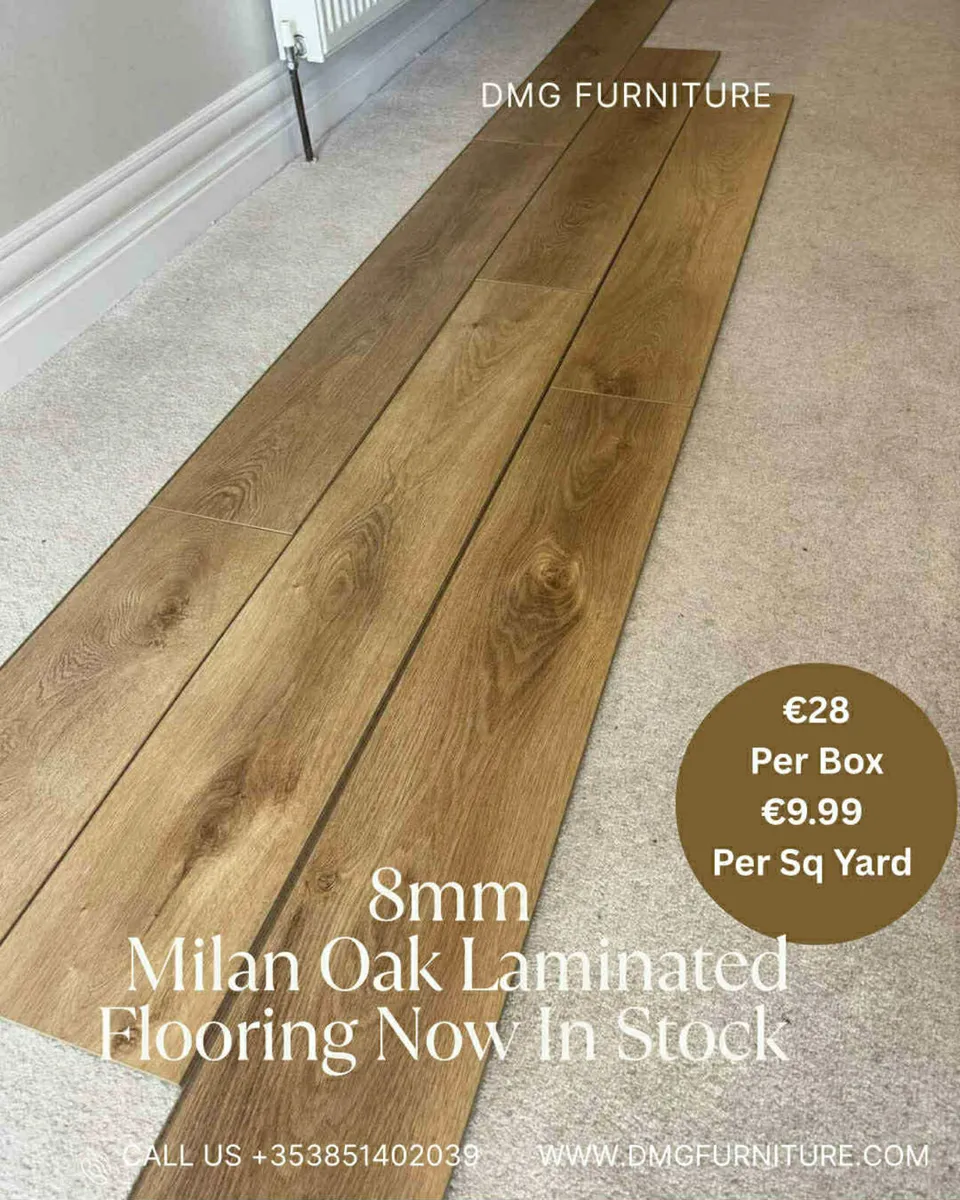 New 8mm Laminated Click Flooring - Image 2