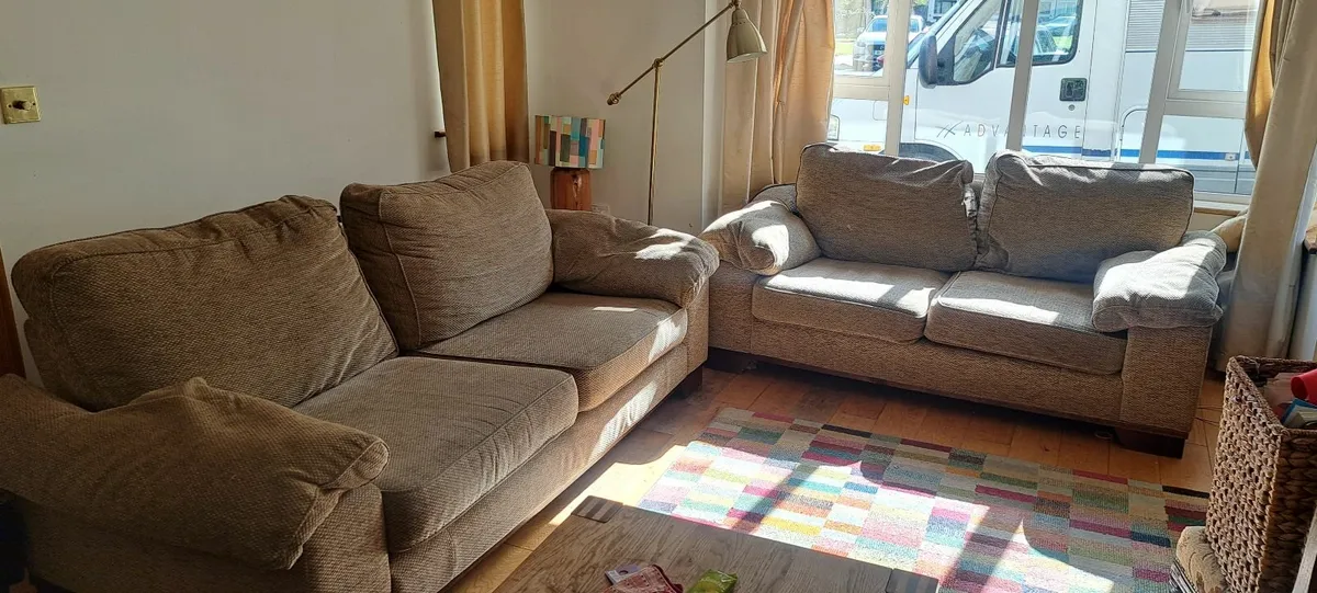 Two Sofas 3 seater and 2 seater - Image 1