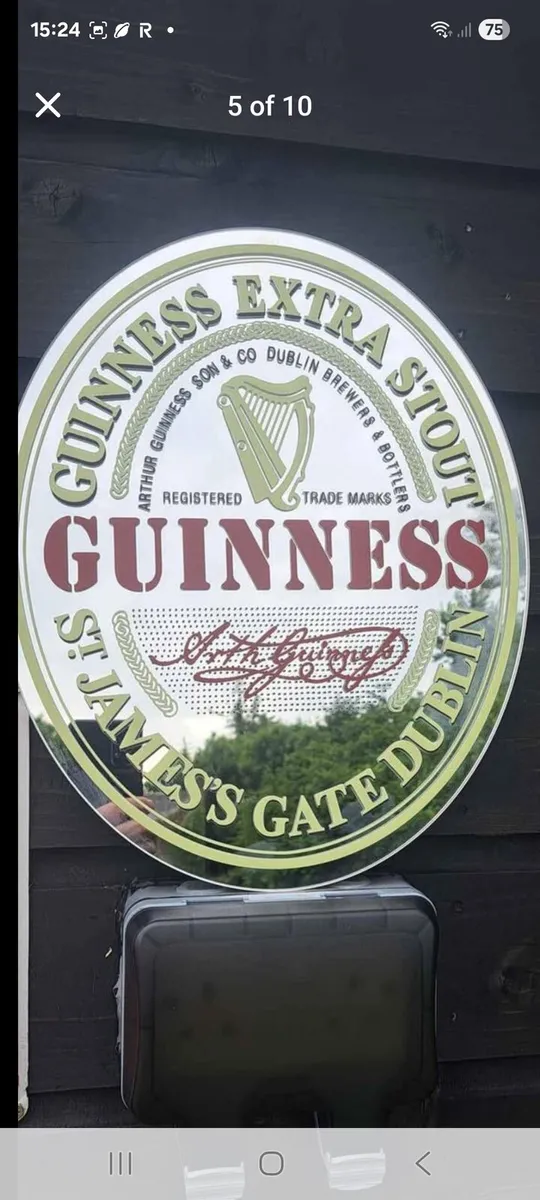 Guinness mirror - Image 1