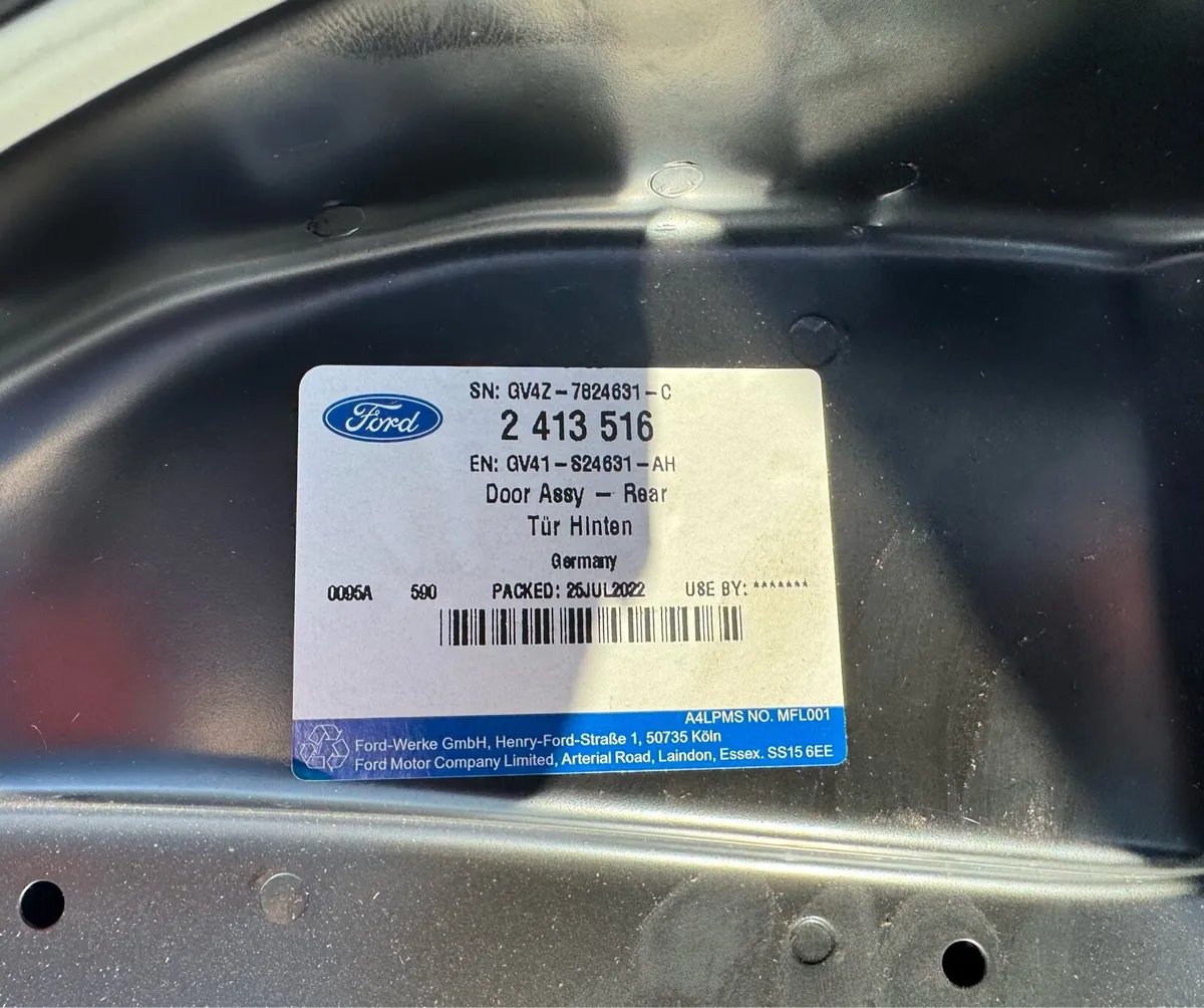 Ford Kuga 2013-19 New Rear Left Door - Image 3