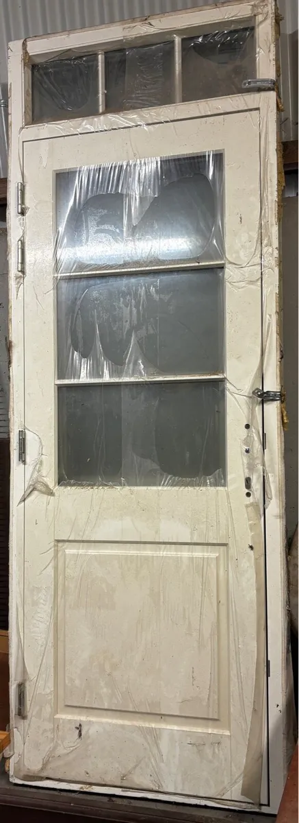 Hardwood External Doors in Frames - Image 1