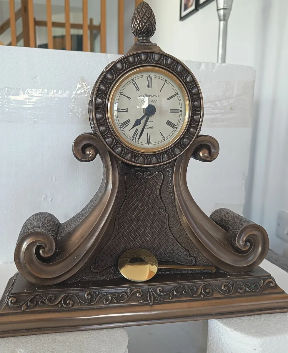 Genesis Large Mantel Clock – Never used - Image 4