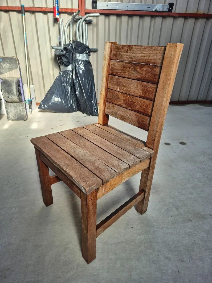 Teak outdoor furniture - Image 1