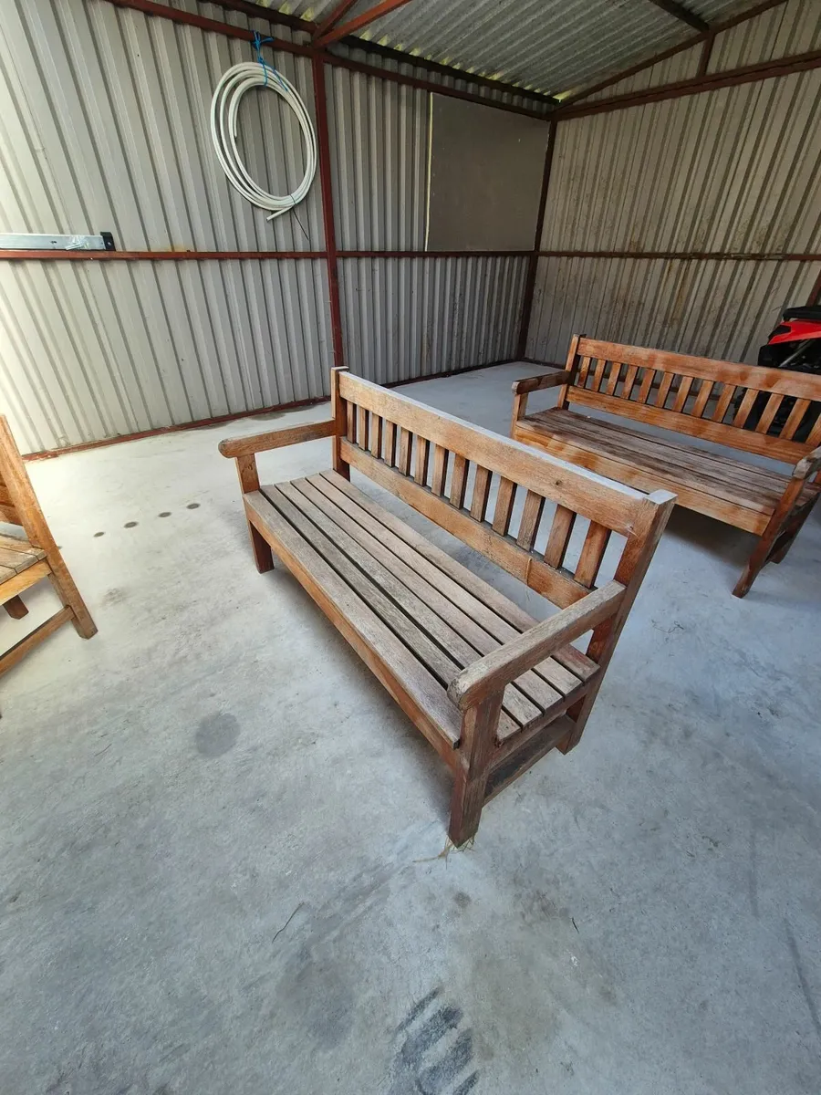 Teak outdoor furniture - Image 2