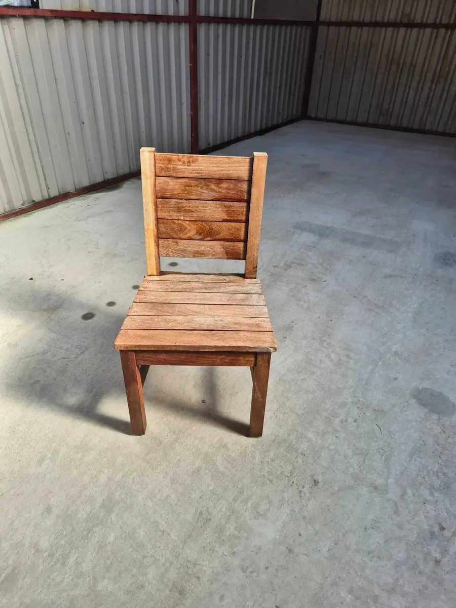 Teak outdoor furniture - Image 3