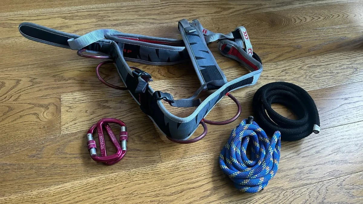 Climbing Harness & Helmet - Image 1