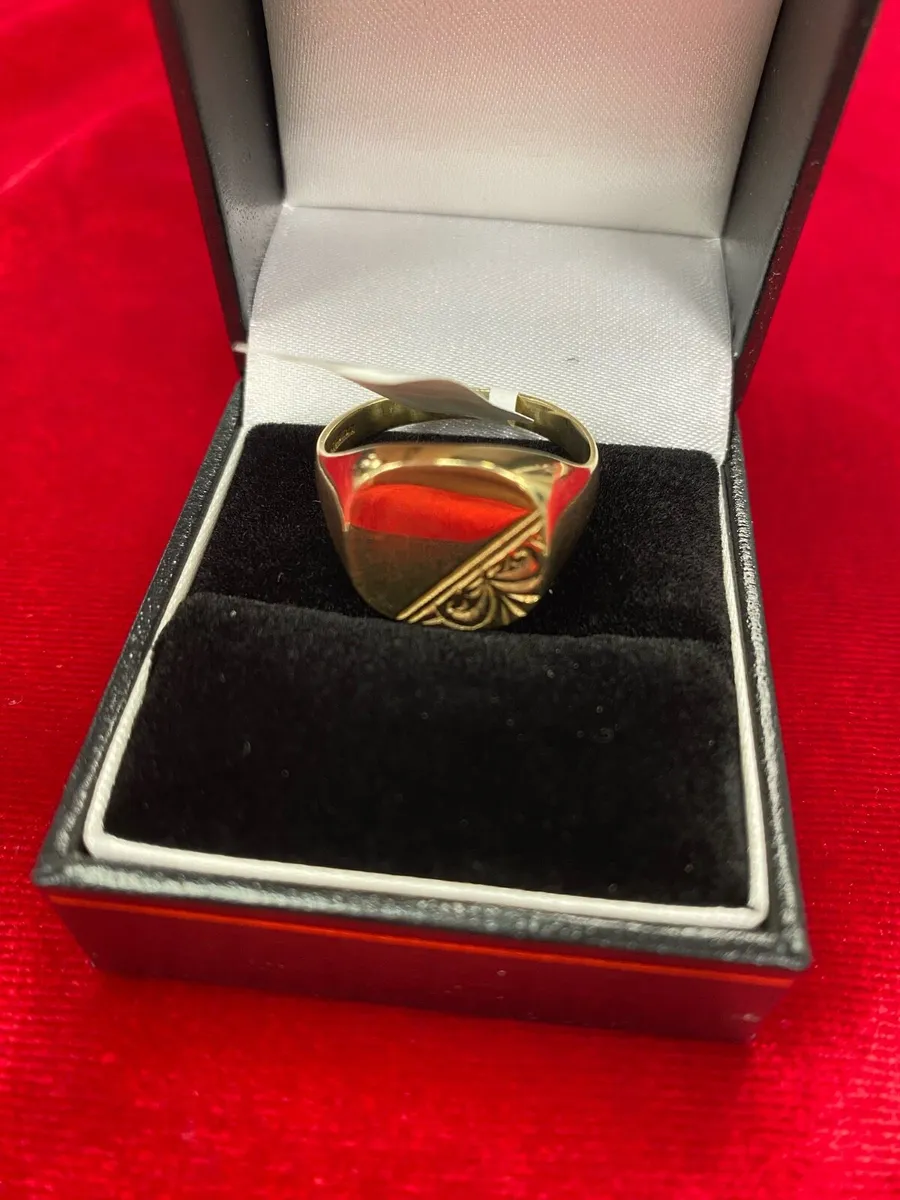 9k Signet Ring 9Ctz - Image 3