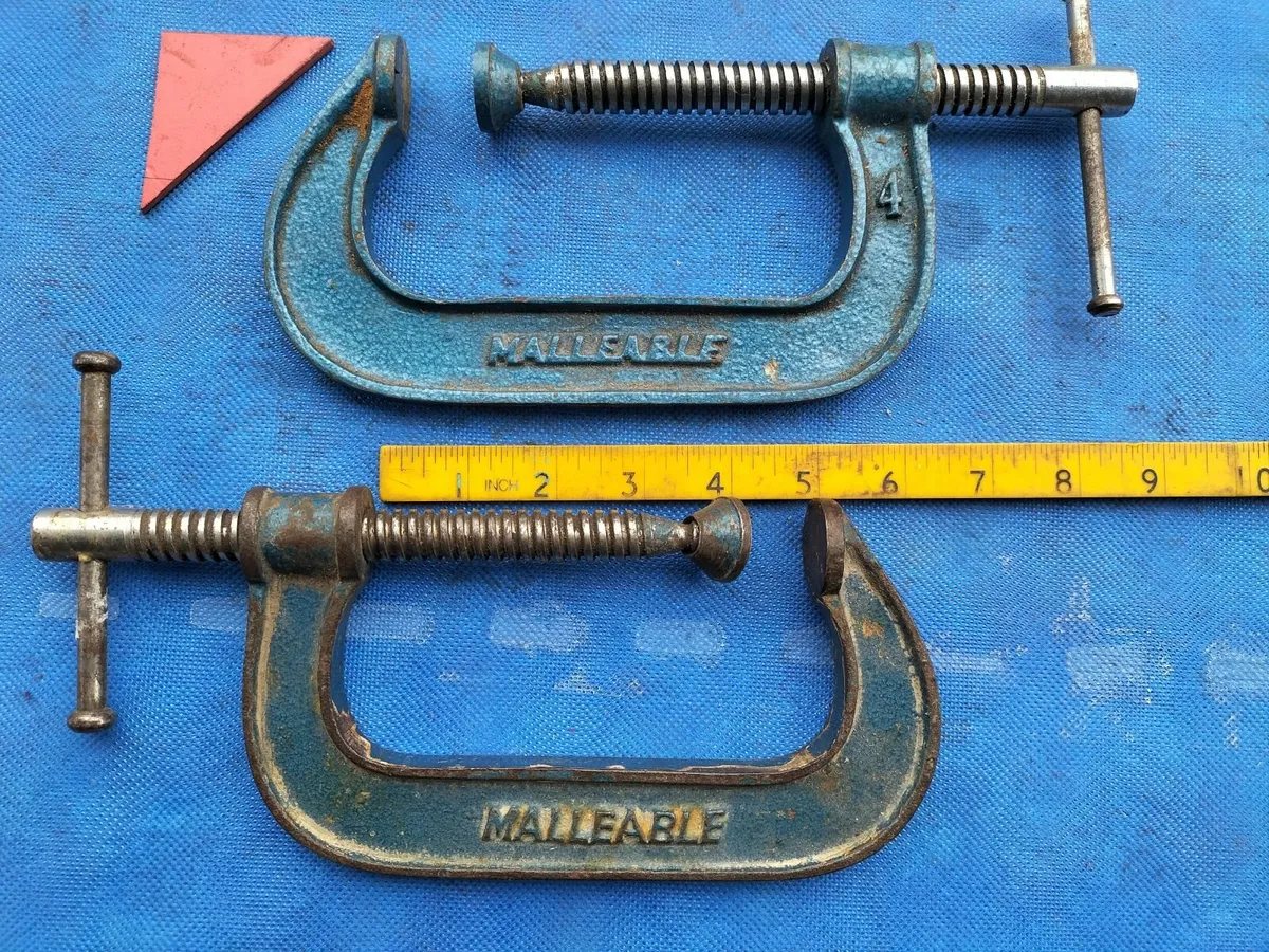 Pair of G Clamps by Malleable - Image 1