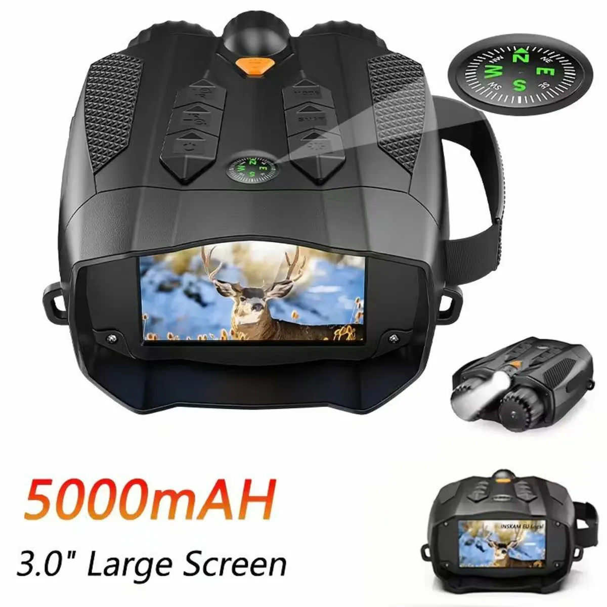 Binocular Goggle HD Night Vision Infrared 10x Zoom - Image 2