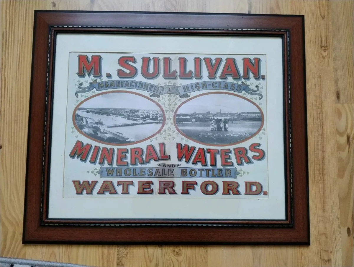 M Sullivan Bottlers Waterford Print - Image 1